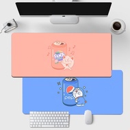 Large Gaming Mouse Pad 80x30cm - Anti-Slip Rubber DeskMat, Custom Aesthetic Anime Design for Cool PC