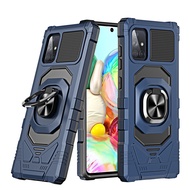Finger Holder Case For Samsung Galaxy A51 A71 A12 A42 A52 A52S Case for Samsung A72 A32 A22 Cover Shell Bumper Kickstand Armor Phone Case For Samsung A