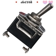 ELOK Toggle Switch, 2Pin 20a 125v Rocker Toggle Switch, Heavy Duty Spst Metal Momentary Car