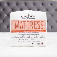 King Koil Cotton Mattress Protector w/ Elastic Bands (Single / Super Single / Queen / King)