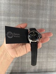 ❤️公價$59,400 三文治面 透明玻璃錶底 自動機械錶 ✅證書 ✅盒  PANERAI 359