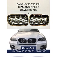 BMW E70 X5 30i DIAMOND CHROME + CHROME GRILLE