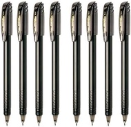 Pentel Energel Roller Ball Pen Set - Pack of 8 (Black)