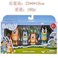 [Ready Stock] Bluey Toys Family Doll Figure-Bluey Bluey Joint Movable Doll Anime Ornaments