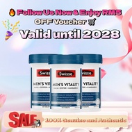 Swisse Men's Vitality Maca + Oyster + Kangaroo 120 Tablets Premium Formula For Men Performance