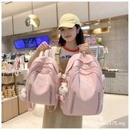 School bag girl Coquette backpack student High School Student bagpack pink  beg sekolah perempuan