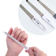 Metal nail filer portable manicure file toe nail buffer