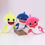 (Gift of 1 pc of trang) Shark Teddy Bear 3 Colors Blue Pink Yellow - Baby Shark 30cm Meaningful Gift