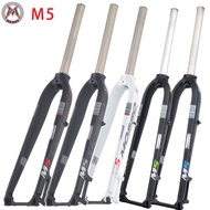 MOSSO M5 Mtb 2627.529 frame fork Mountain Bike Suspension Bicycle fork rigid 7005 aluminum alloy fork for bicycle Disc