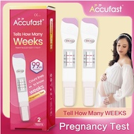 2Pcs Pregnancy Test Check Pregnancy Weeks Calculate HCG Elevation AccuFast  Pregnancy Test Kit