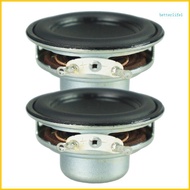BTM 2Pcs Magnetic Speakers 4Ohm 8W Speakers Loudspeaker Rubber Side Speakers Amplifi