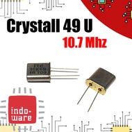 Crystall 49U 10.700Mhz ITC 10.700 Mhz 10,7 Mhz 10.7 mhz 10.700000Mhz 