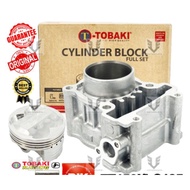 FZ150/LC135/Y15ZR Tobaki Racing Cylinder Block With High Compression Piston 57MM Dome Racing Block Full Set