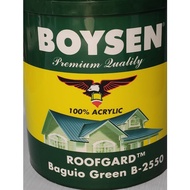 Boysen Roofguard - 16 Liters - 1 Pail - Roofgard - Acrylic Water Based Gloss Galvanized Iron