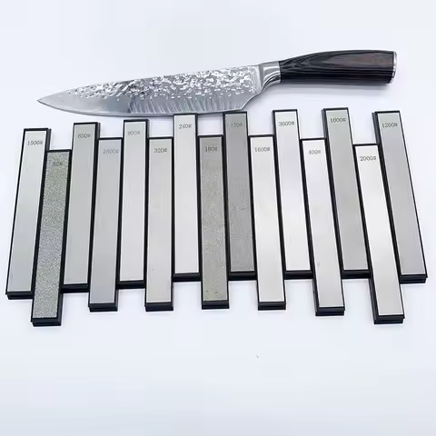 3pcs Set Diamond Stone Bar Ruixin Pro RX008 Knife Sharpener Replacement Diamond Whetstone Grinding S