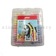 Crayon 72 colors Joyko Oil Pastel op-72s
