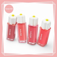 Korea Girl AMUSE Zhang Yuanying Little Flower Lip Glaze DEW TINT Daisy Glossy