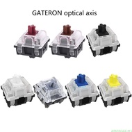 amonoqa Yellow Silver Green Blue Red Brown Black Switch Optics Switches For Mechanical Keyboard SK61