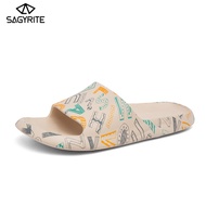 รองเท้าแตะ EVA รองเท้าแตะลำลองน้ำหนักเบารองเท้าแตะยูนิเซ็กส์ SAGYRITE