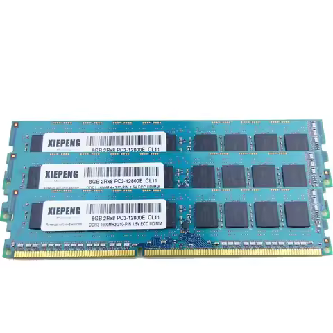 Server 8GB DDR3 1333MHz PC3-10600E ECC Unbuffered RAM 4GB 2Rx8 PC3L-12800E DDR3L 1600MHz 1866 MHz PC