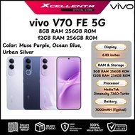 vivo V70 FE 5G [8GB RAM 256GB ROM][12GB RAM 256GB ROM] / V40 5G - Original vivo Malaysia