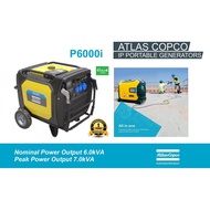 Atlas Copco 230V 6.0kVA Inverter Silent Portable Generator