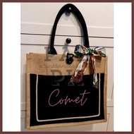 Burlap Bag customized