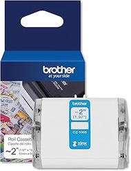 [Genuine Brother CZ-1005] Thermal Color Label Printer Roll CZ-1005 (Width 2.0 inches (50 mm) / Lengt
