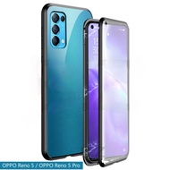 XICCI Casing OPPO Reno 5 5G/OPPO Reno 5 Pro 5G, Sarung HP Adsorpsi Mag