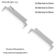 # WBMY #  Watch Band Adapters 20mm To 18mm 20mm 22mm To 22mm 22mm To 20mm Qui Release Pins Watchband