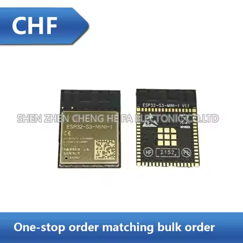 ESP32-S3-MINI-1-N8 SMD WiFi Bluetooth module dual core supports SPI serial port transparent transmis
