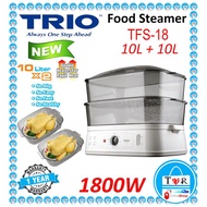 TRIO TFS-18 / TFS-28 / TFS-48 FOOD STEAMER 20L / 25L / 43L Pengukus Makanan