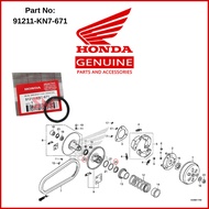SM Honda Pulley Oil Seal ADV150 ,160, PCX150 , VARIO125 ,150 ,160 ( 91211-KN7-671 ) 💯 Honda Original