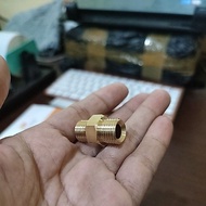 Double thread faucet 1/ 4 inches to jet cleaner hose thread 5/16 diameter 13mm to 14mm