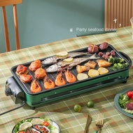 ALAT PANGGANG ELEKTRIK / GRILL PAN BBQ 2 IN 1 / ALAT MASAK TERMURAH