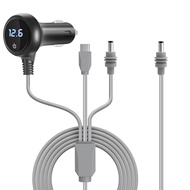 3 in 1 Starlink Mini Power Cable, 10FT/ 3M USB C/DC/Car Charger to DC Replacement Cable for Starlink