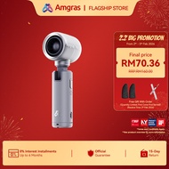 Amgras MetaHeld Fan Pro2 handheld hanging umbrella fan portable foldable mini turbo kipas speed adju