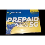 DIGI celcom Prepaid Sim Card Number Unlimited