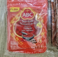 Sambel Terasi Sachet/Sambal Hijau ABC/Sambel Nusantara Geprek 1pcs