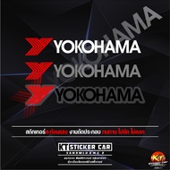 Sticker''Yokohama Sticker'' Logo Sticker Reflective %Cut Type