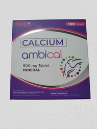 Calcium Carbonate 500mg tablet box of 100s