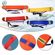 Dovewill Lifeguard Rescue Tube with Whistle, Portable Reflective Strip Water Rescue Gear Swimming Fl