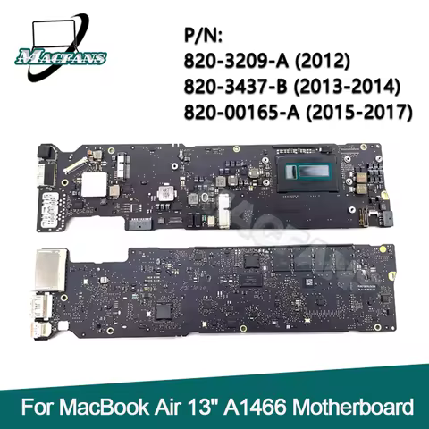 A1466 Motherboard For Original Macbook Air 13" 820-3437-A 820-00165-A A1466 Logic Board 2013 2014 20