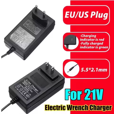 Universal Charger 21V 12.6V 16.8V 24V 25V DC Power Adapter Lithium Drill Power Charger Electric Wren