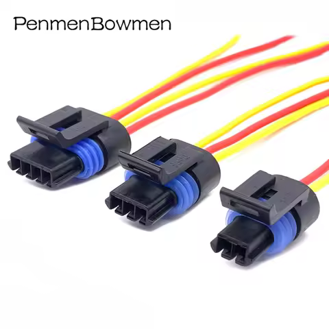 1 Set 2 3 4 Pin Auto Oxygen O2 Socket 12162190 Car Intake Pressure Sensor Electrical Cable Connector