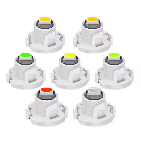 10pcs DC12V T3 T4.2 T4.7 T5 B8.5 Car Auto Dashboard Instrument map lights