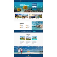 Travel Vacation Hotel Reservation Website Design html5 Mobile Phone Responsive web Template Boottrap