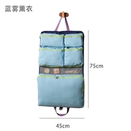 Yuan ben Beg Organizer Pakaian 7-in-1 Gantung Travel – Set Packing Cube Serbaguna 45x75cm | Kalis Pe