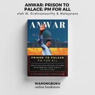 M. Krishnamoorthy - Anwar : Prison To Palace (PM For All) | anwar ibrahim book | buku anwar ibrahim