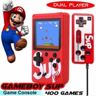 （Ready stock)2Player 3inch Big Screen Brand Retro Mini SUP PLUS 400 Gameboy